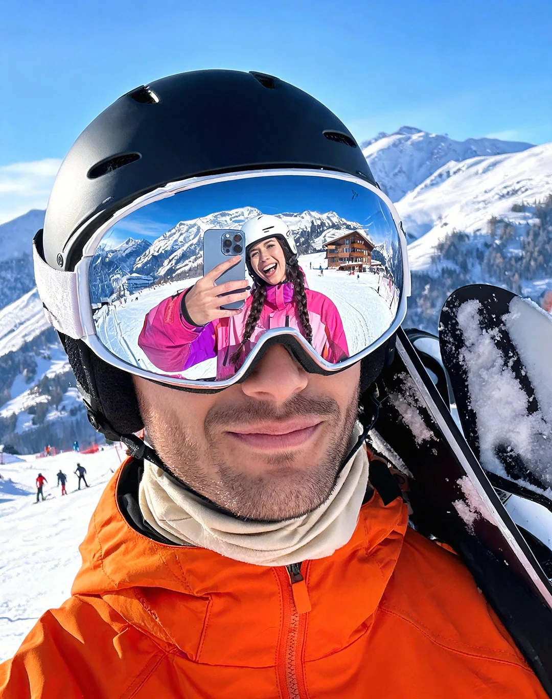 A world in ski goggles